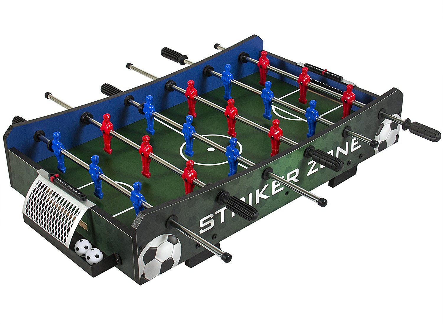 best choice products striker zone tabletop foosball table image