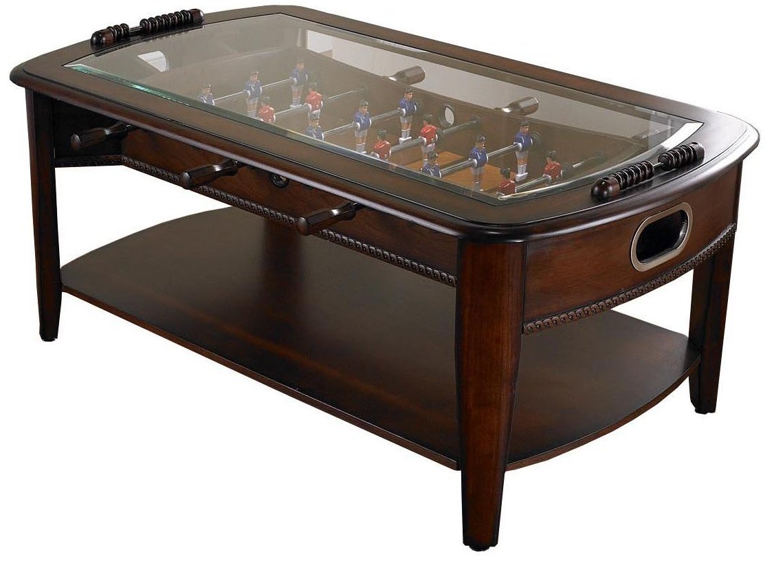 chicago gaming signature foosball coffee table image