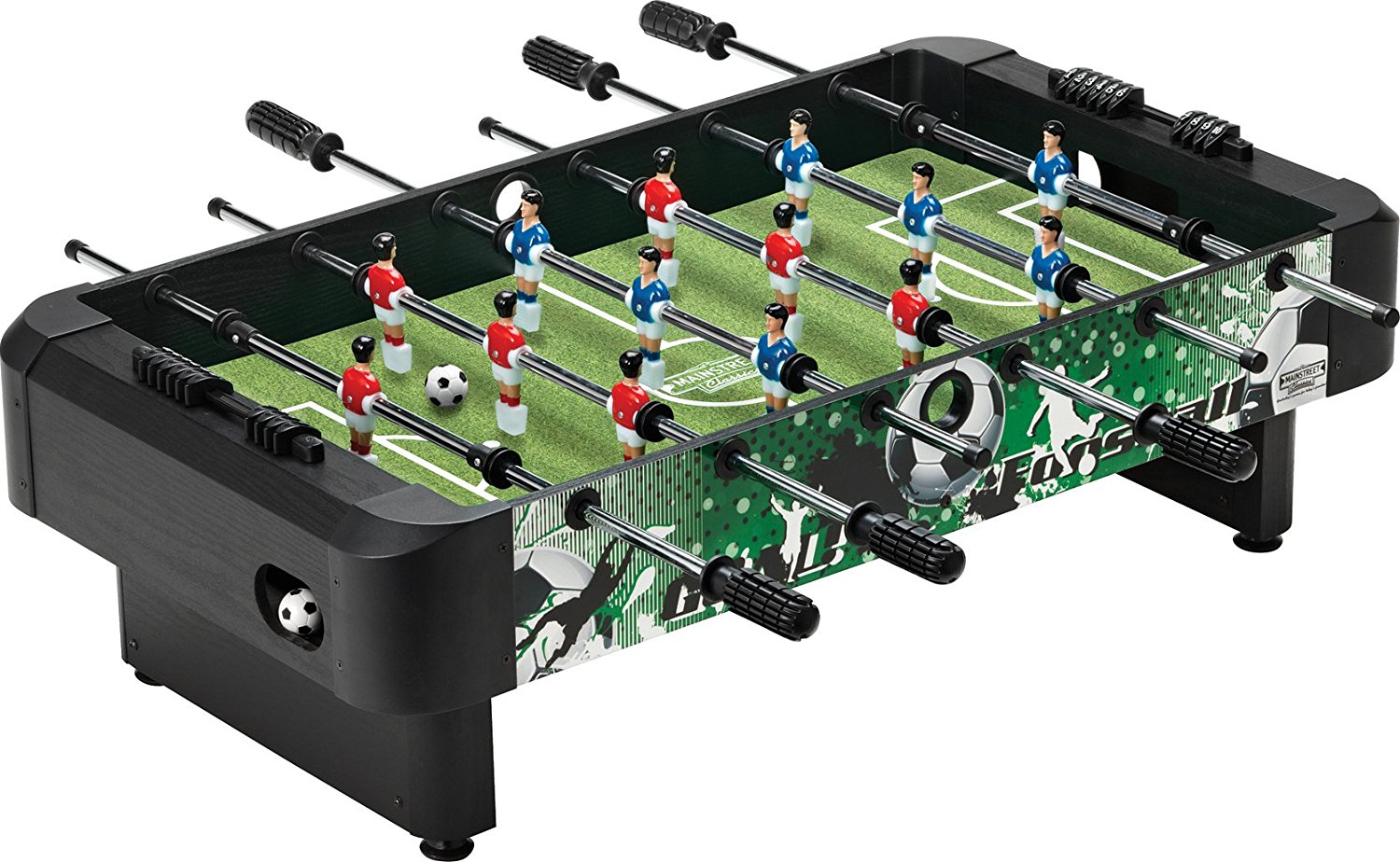 mainstreet classics 36 inch tabletop foosball soccer game