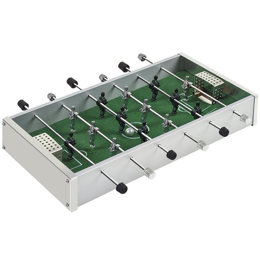 mini metal desktop soccer set