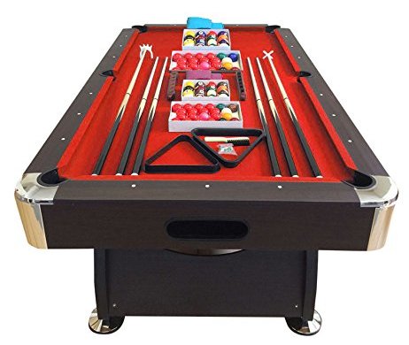 simbausa red billiard pool and snooker table image