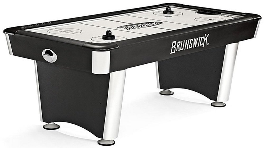 brunswick 7ft air hockey table image
