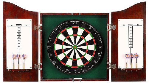 hathaway centerpoint solid wood dartboard image