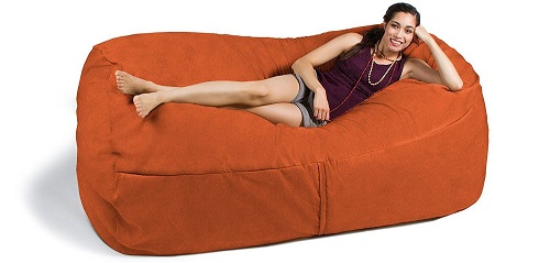 jaxx 7 ft giant bean bag sofa image