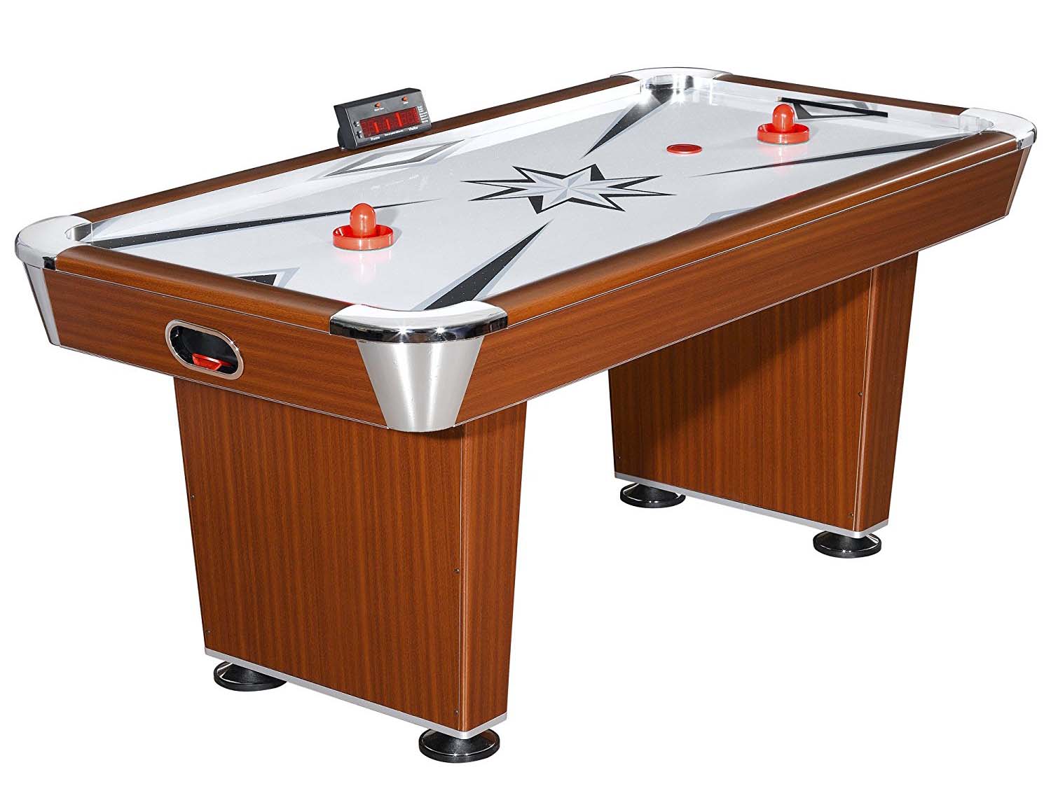 Hathaway Midtown 6’ Air Hockey Family Game Table
