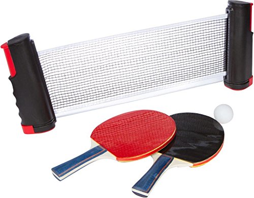 Trademark Innovations Portable Table Tennis Set