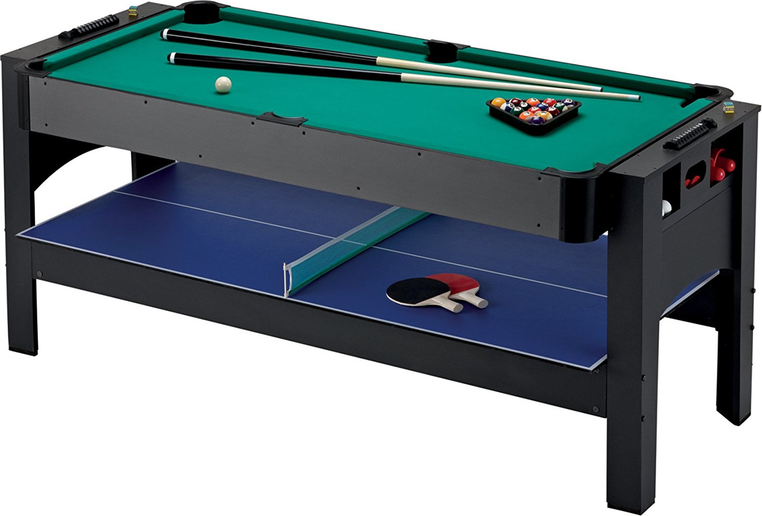 fat cat 3 in 1 flip game table image