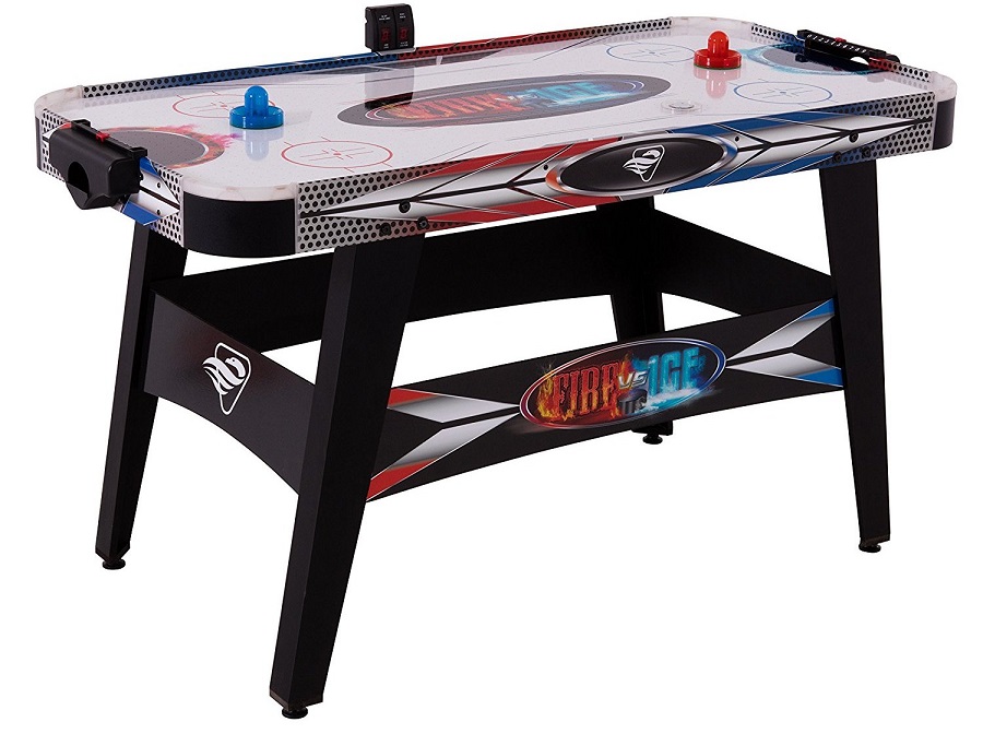 triumph fire ice led light up air hockey table image