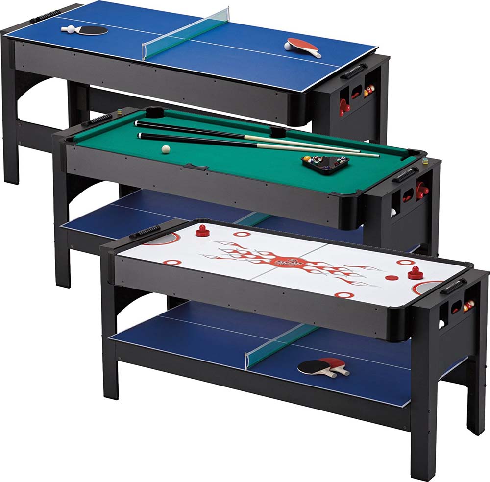 The Top 5 Best Air Hockey Ping Pong Table Combo Reviews ...