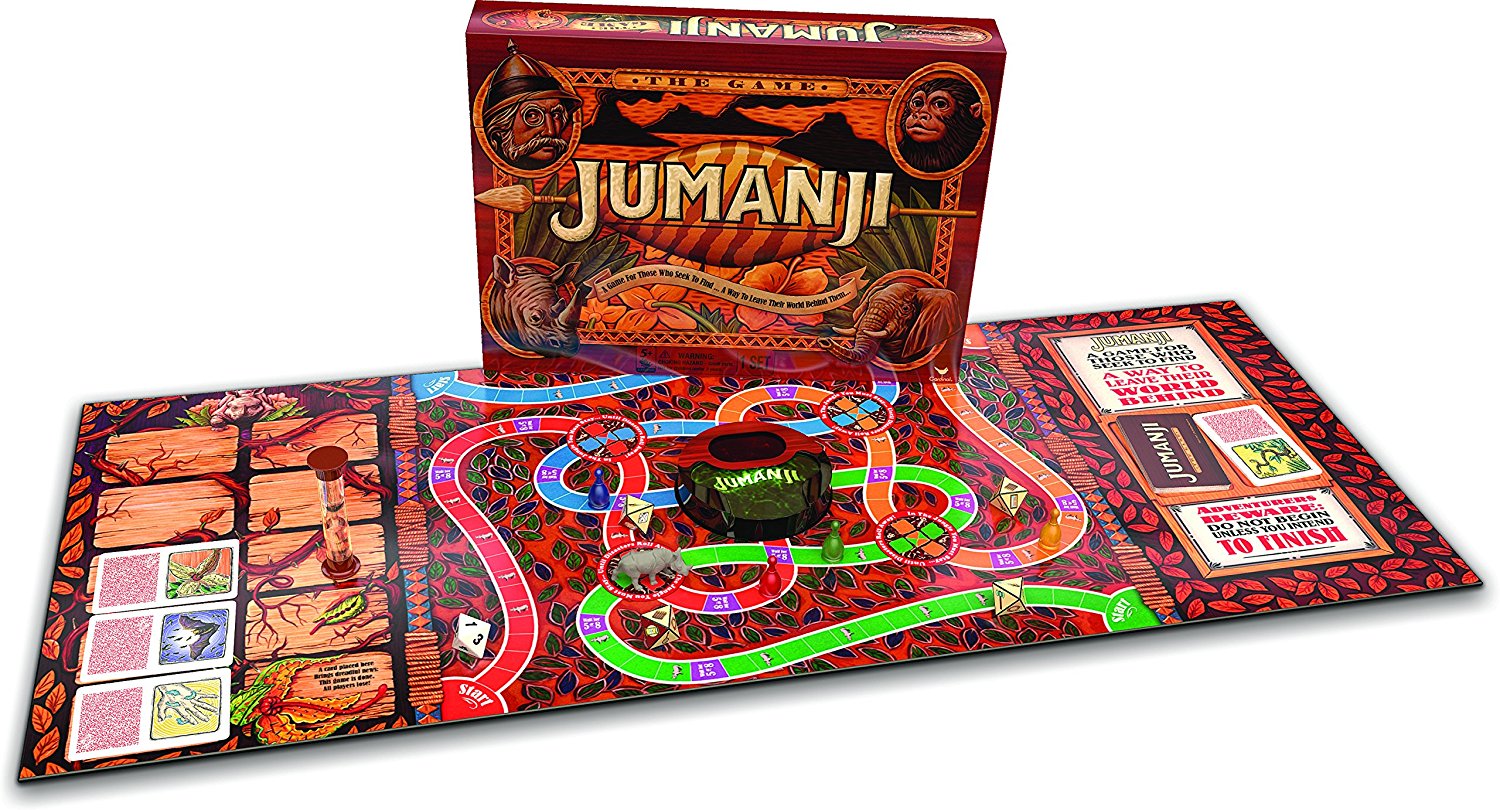 Jumanji Board Game: How to Play (with Reviews for 2018 ...