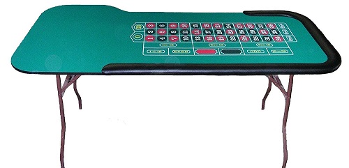 84 inch roulette casino table image