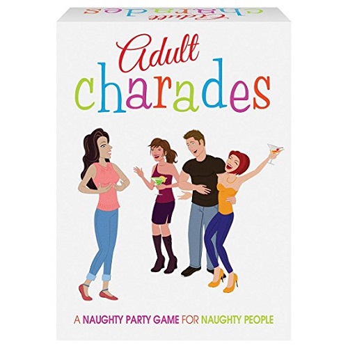adult charades dinner party game image