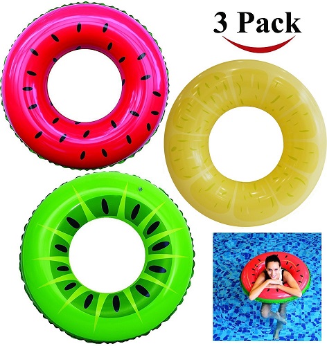 joyin inflatable swim tube rafts image