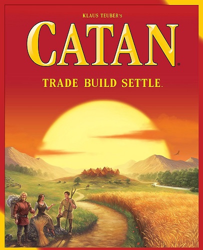 settlers of catan board game image