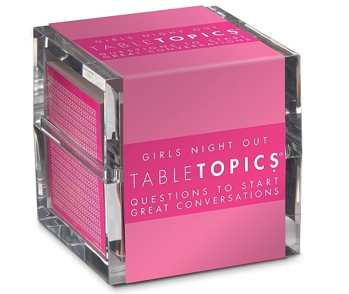 tabletopics girls night out dinner party game image