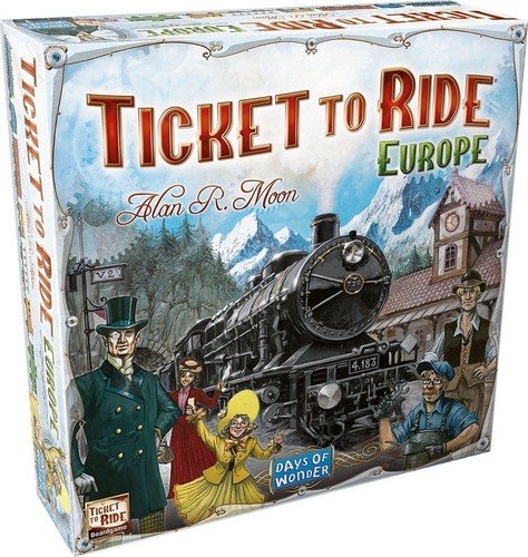 ticket to ride europe board game image