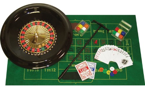 trademark poker deluxe roulette set image