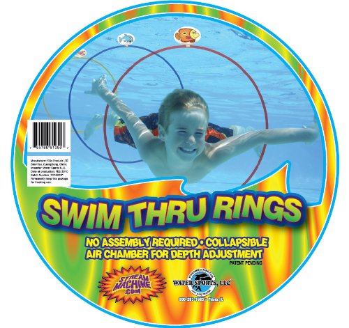 water sport swim thru rings game image